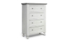 Picture of Sage White 4-Drawer Chest