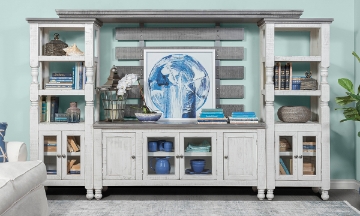Picture of Sage White Entertainment Wall Unit