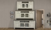 Picture of Stone Ivory and Grey 4-Door Media Consoles