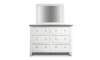 Picture of Sage White Queen Panel Bedroom Set