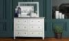 Picture of Sage White Queen Panel Bedroom Set