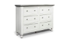 Picture of Sage White King Panel Bedroom Set