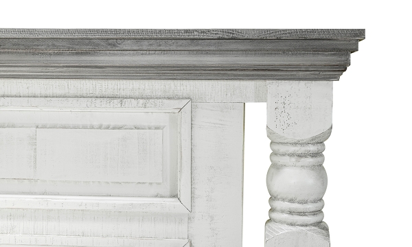 Picture of Sage White Queen Panel Bed