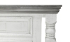 Picture of Sage White King Panel Bed