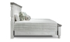 Picture of Sage White King Panel Bed