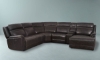 Picture of Balla Graphite Leather 6-Piece Power Right Chaise Sectional