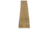 Picture of Wool and Silk Brown Camel 2'6" x 12' Rug
