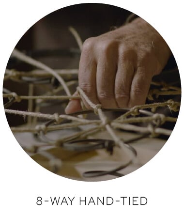 8 Way Hand Tied
